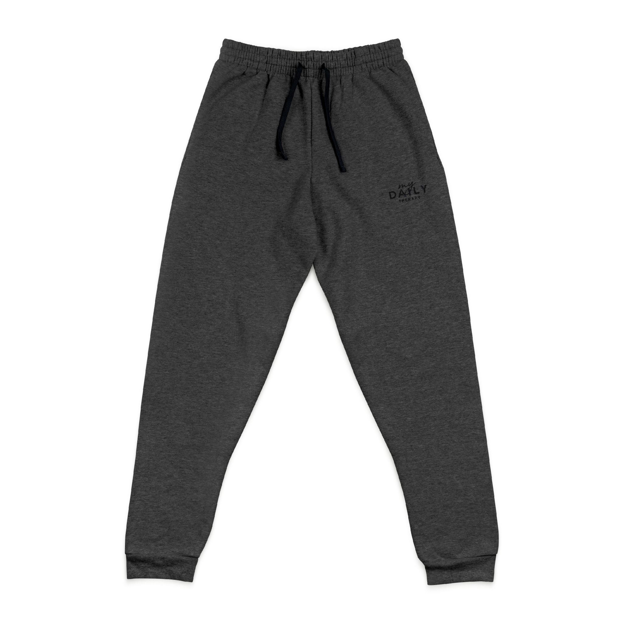 Cozy Unisex Joggers — Embroidered Stress Relief Lounge Pants