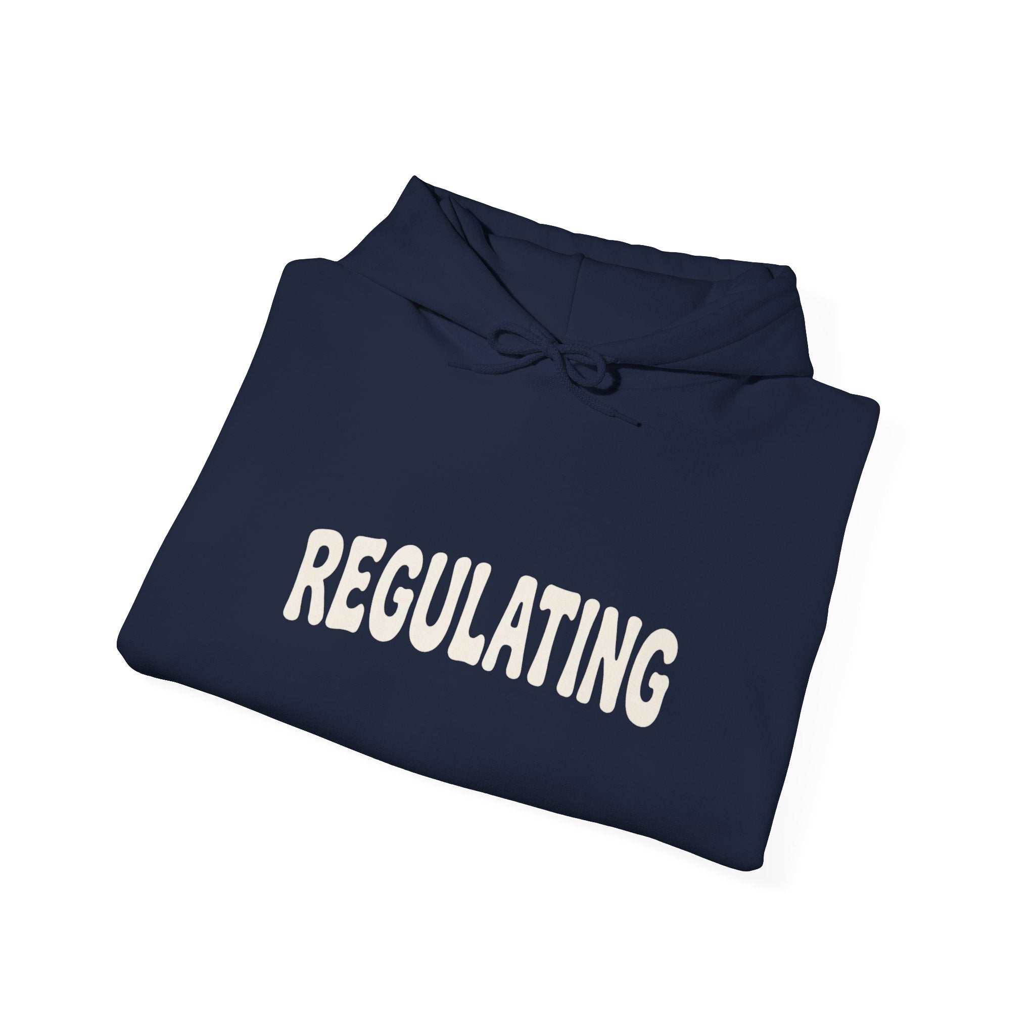 Regulating Hoodie | Regulating... Give Me A Second Sweatshirt