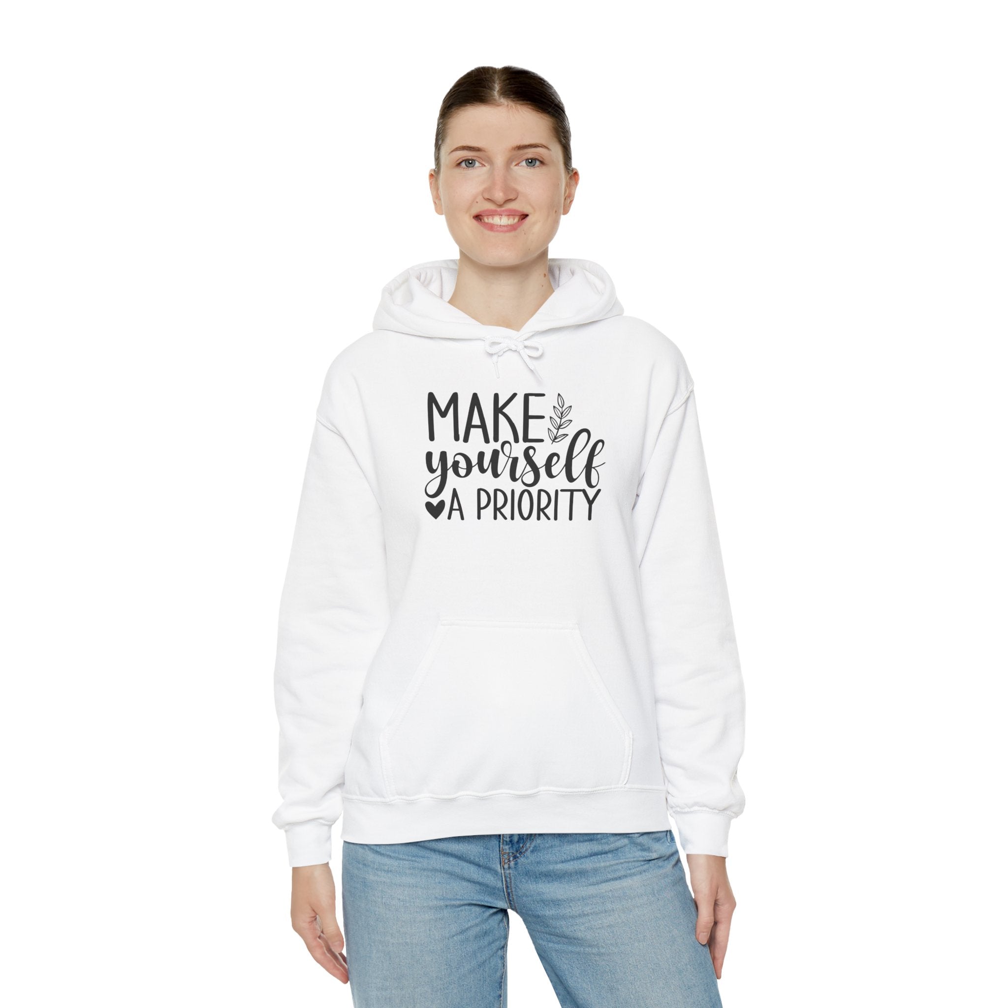 Make Yourself a Priority Hoodie | Self Care Sweatshirt