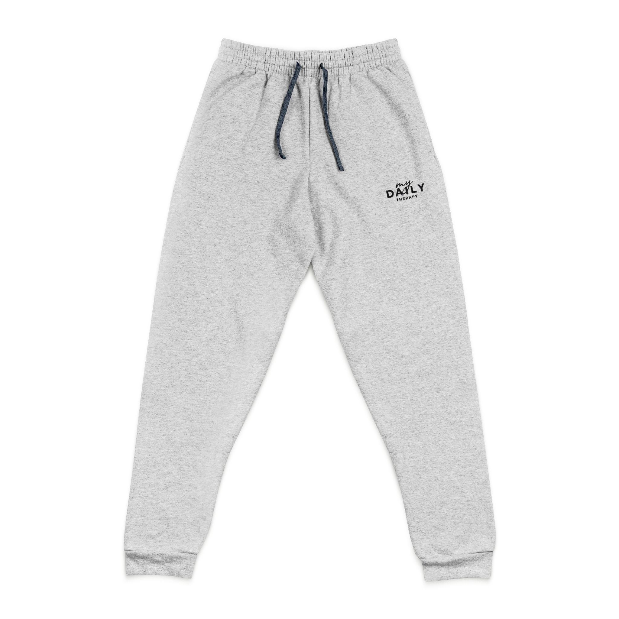 Cozy Unisex Joggers — Embroidered Stress Relief Lounge Pants