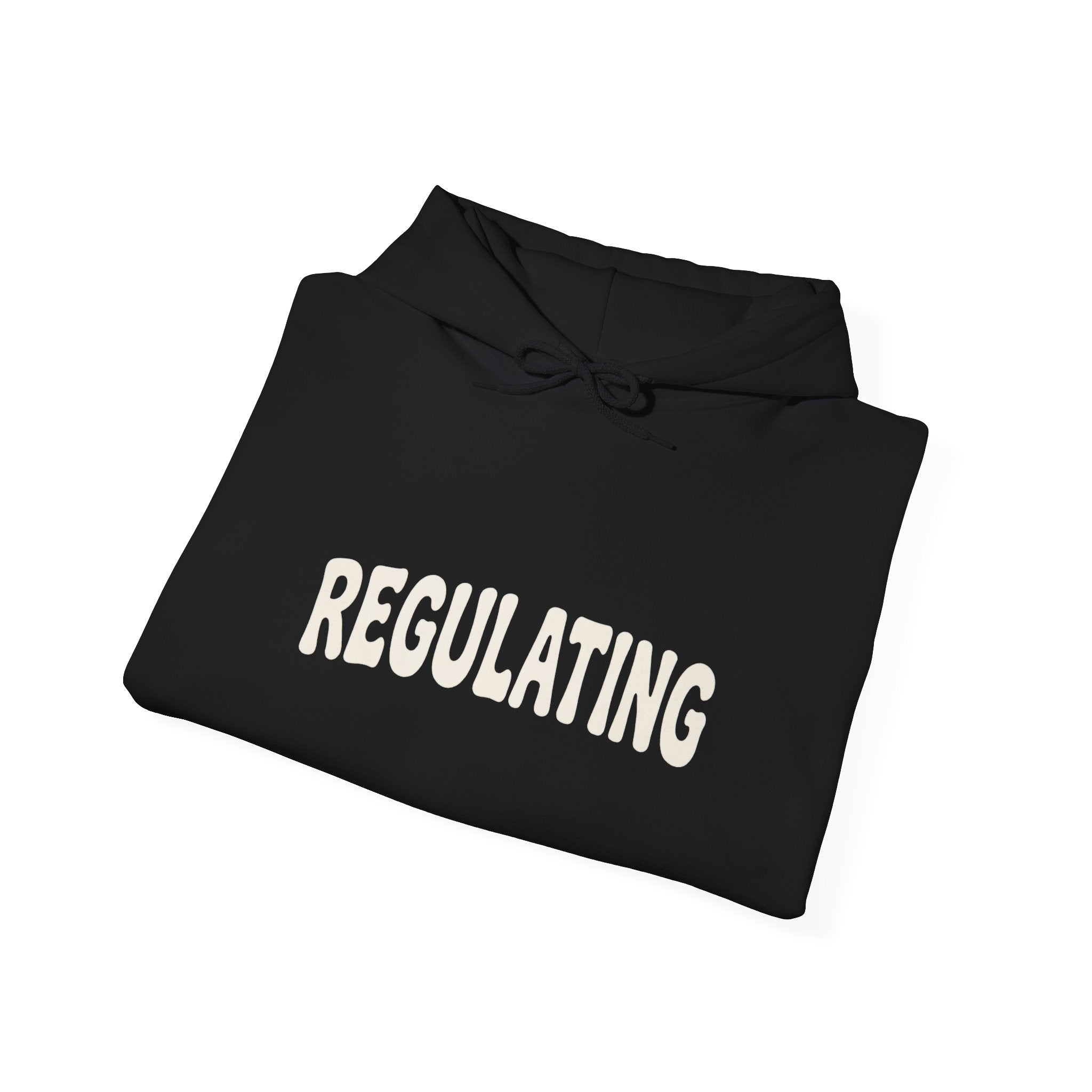 Regulating Hoodie | Regulating... Give Me A Second Sweatshirt