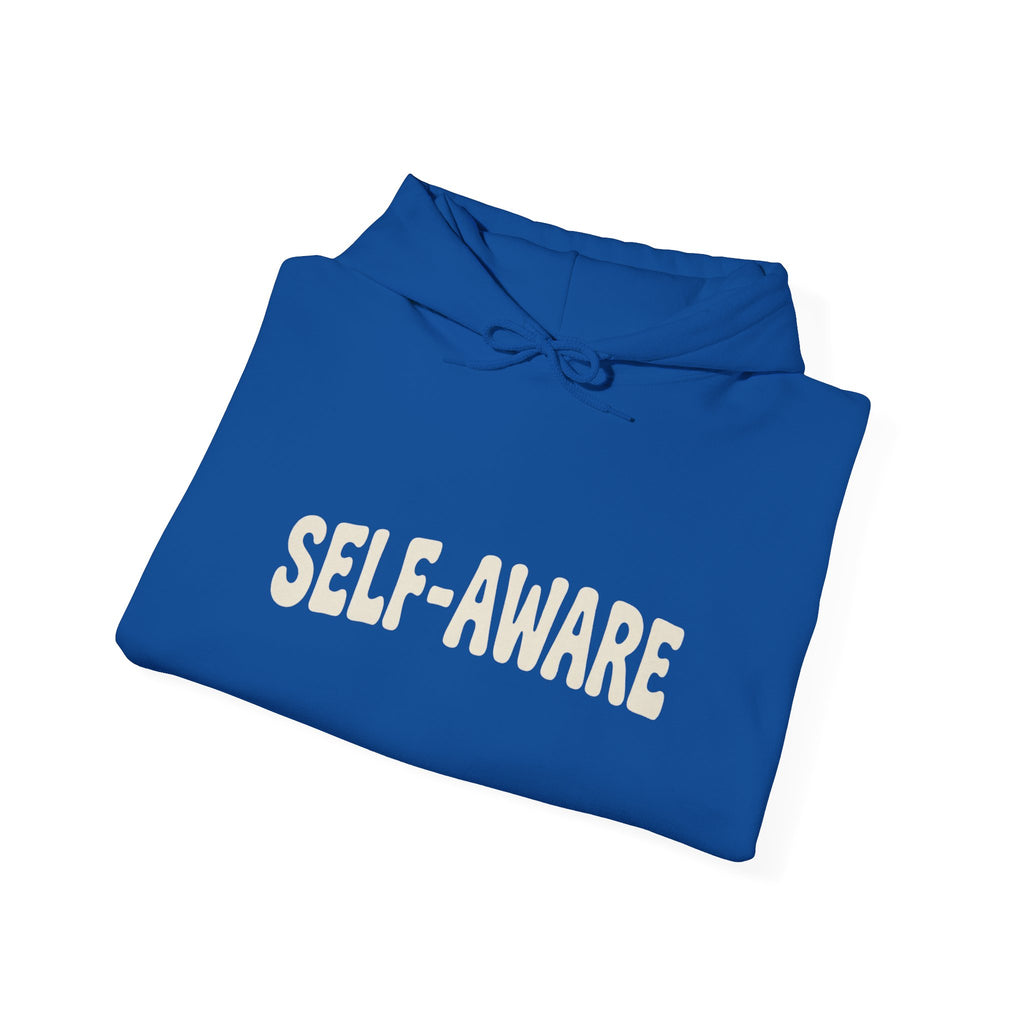 Self-Aware Hoodie | Attachment Issues But Self-Aware Back Print