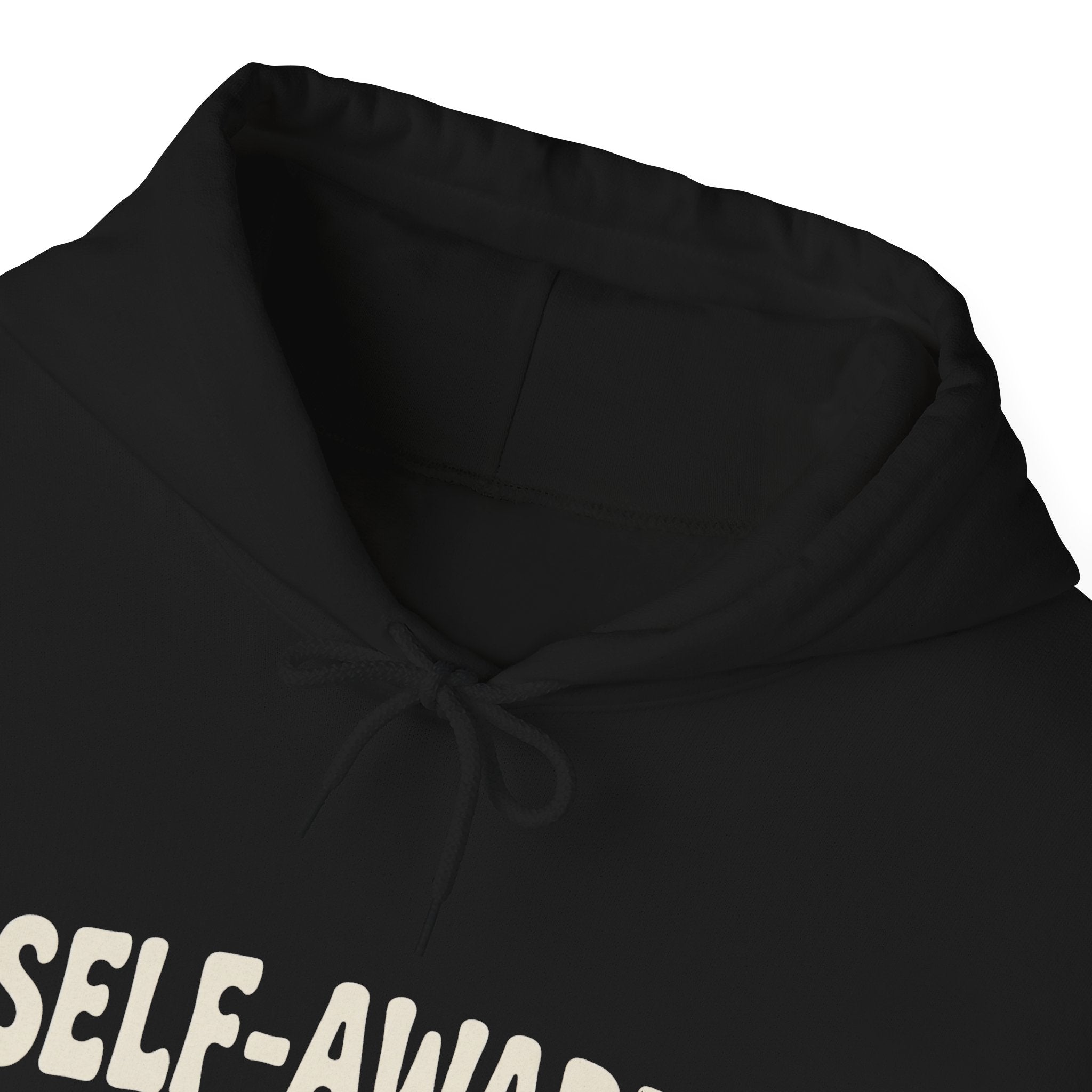 Self-Aware Hoodie | Attachment Issues But Self-Aware Back Print
