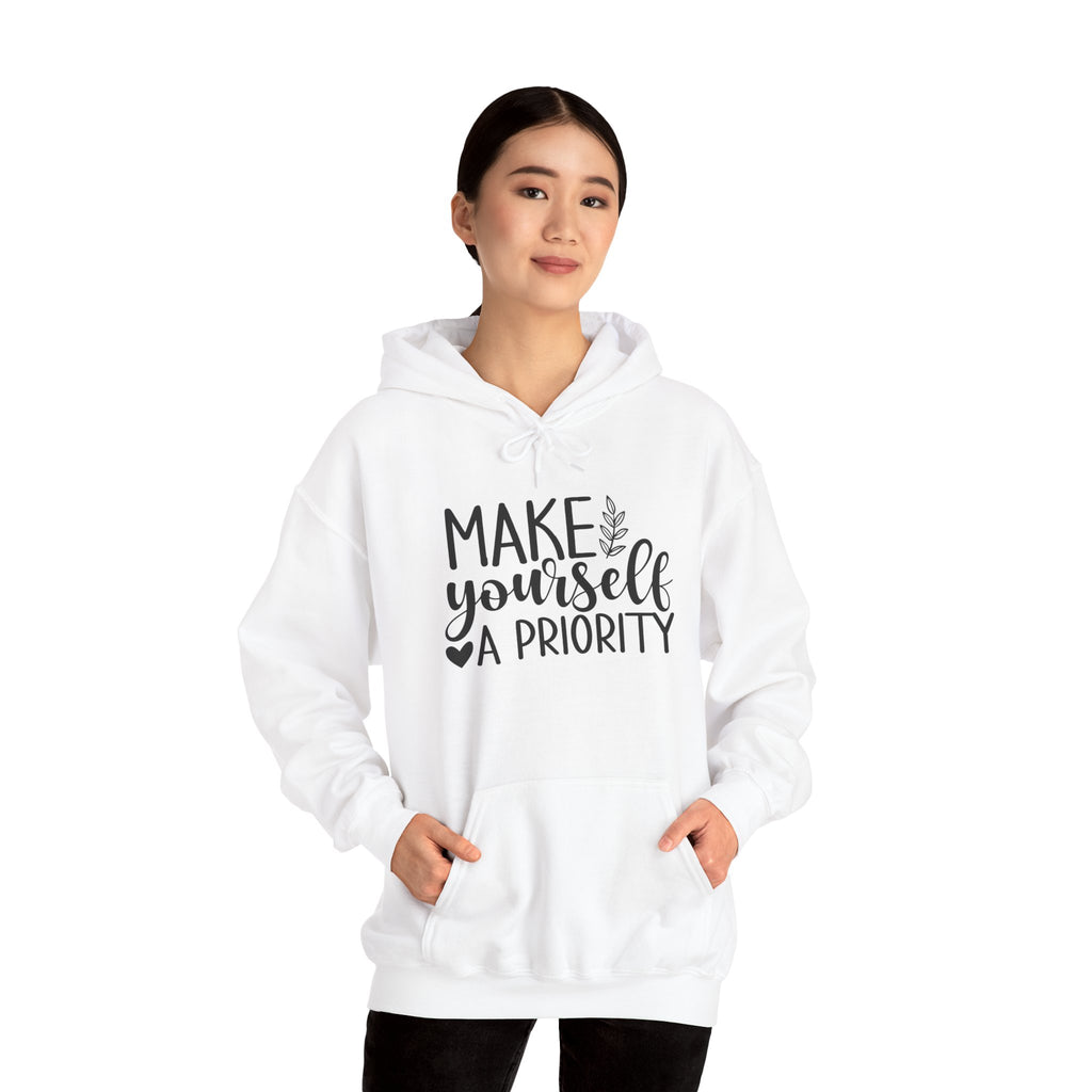 Make Yourself a Priority Hoodie | Self Care Sweatshirt