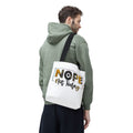 Nope Not Today Tote Bag | Funny Slogan Canvas Tote
