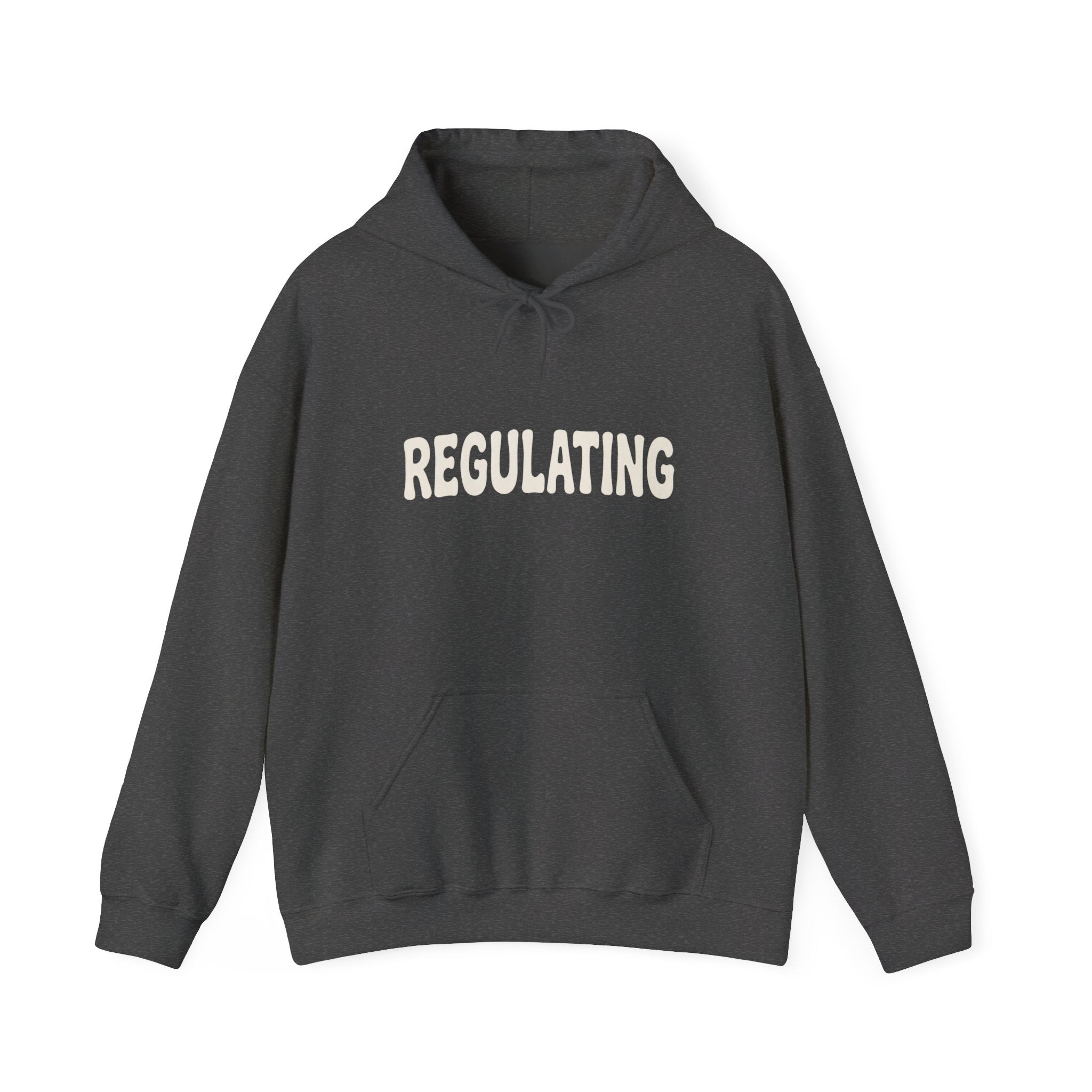 Regulating Hoodie | Regulating... Give Me A Second Sweatshirt