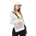 Do More Of Your Favorite Things Tote Bag | Retro Floral Positive Quote