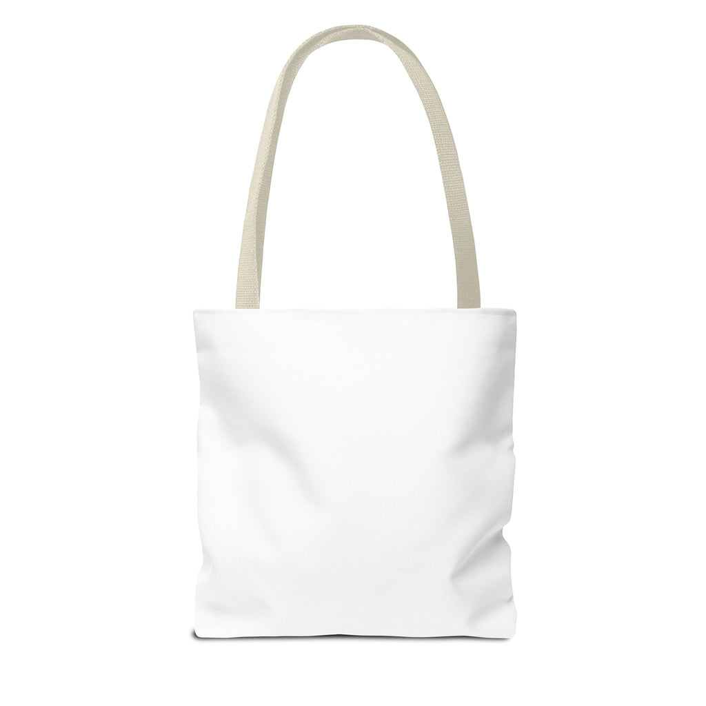 Daily typography tote bag | minimalist text canvas tote