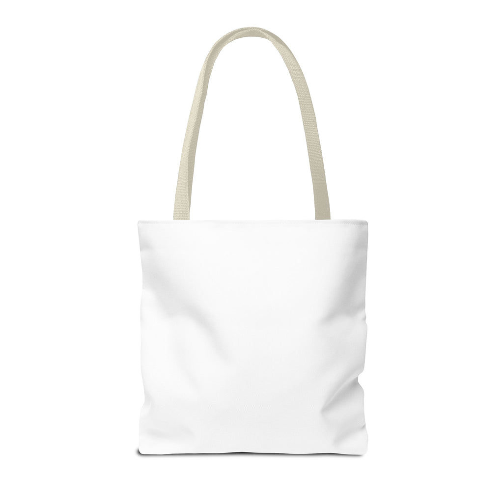 My Daily Therapy Tote Bag | New York script design, black white aesthetic