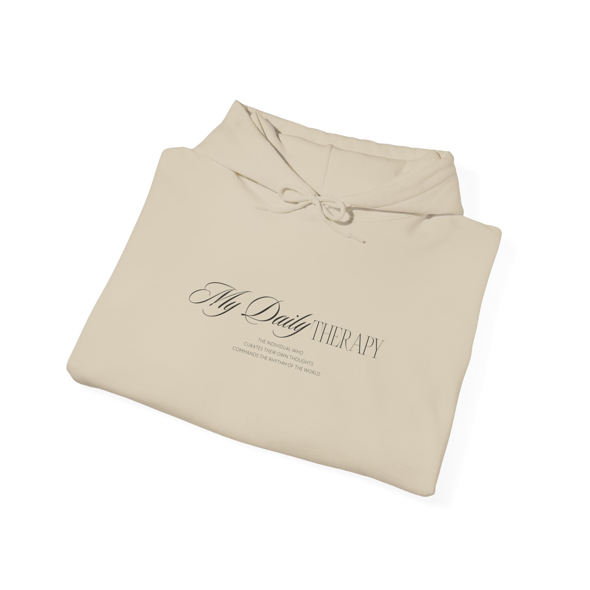 My Daily Dreams hoodie | Script text minimalist white sweatshirt