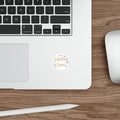 Healing Takes Time Sticker | Die Cut Motivational Vinyl Sticker, Floral Wreath