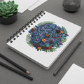 Floral Brain Spiral Bound Journal | Botanical Anatomy Notebook