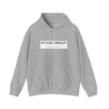 My Daily Therapy text hoodie | White Sweatshirt, Minimal Mental Health Design