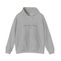 My Diary Therapy hoodie | minimal script logo, white pullover sweatshirt